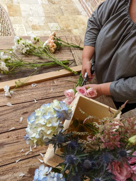 Création florale mariage — Fleurambulle, Gironde