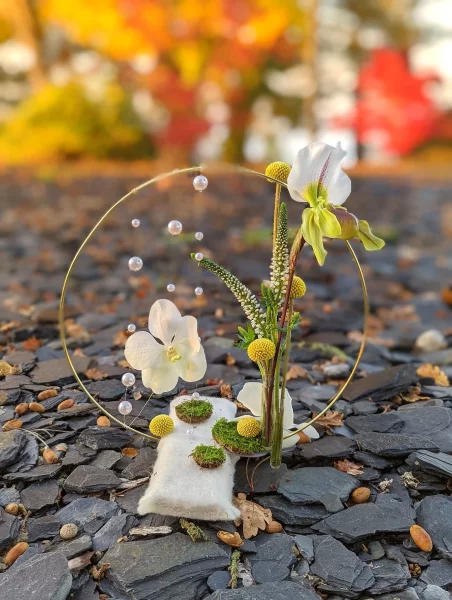 Création florale mariage — Fleurambulle, Gironde