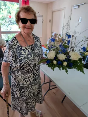 👥Cours d'Art floral Rose et Étoile de mer décorative