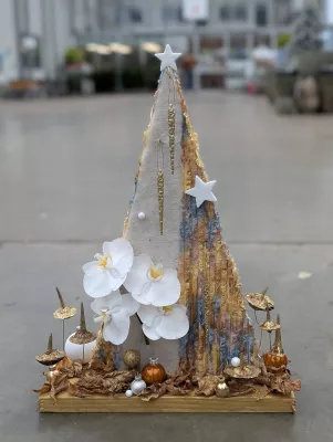 👥Cours d'Art floral Orchidée