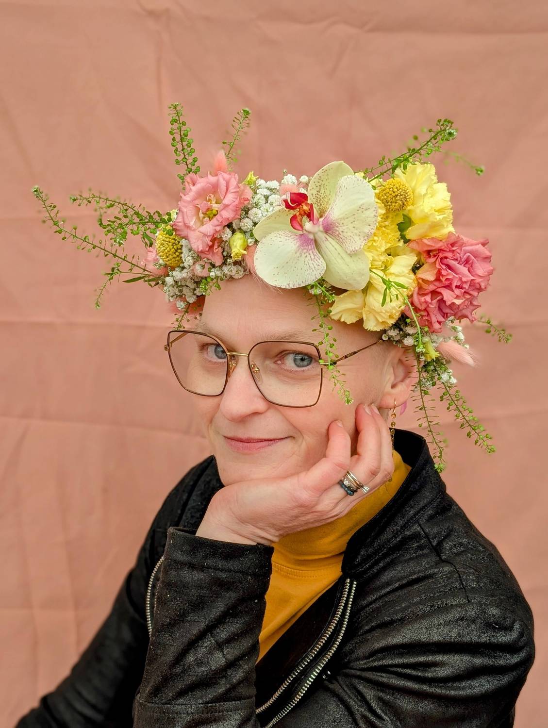 Portrait d'Alexandra Grall, fleuriste événementielle Fleurambulle