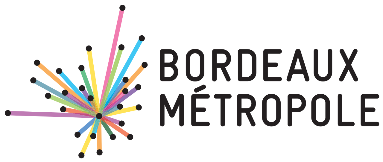 Logo Bordeaux Métropole — collectivité territoriale, ateliers floraux d'entreprise Fleurambulle